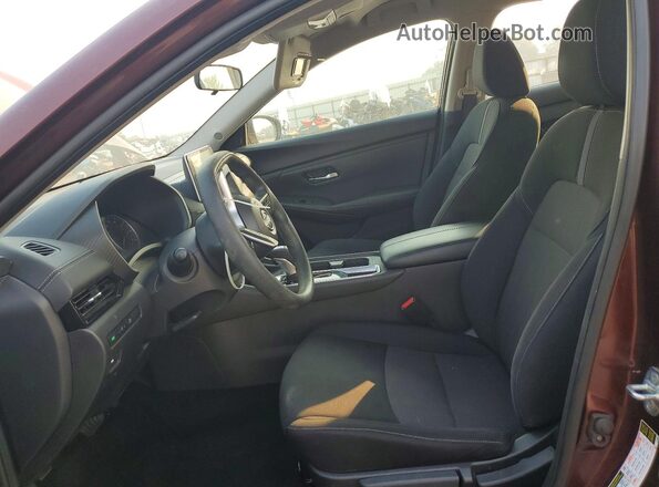 3N1AB8CV9RY289907 2024 NISSAN SENTRA Бордовый Вид салона спереди