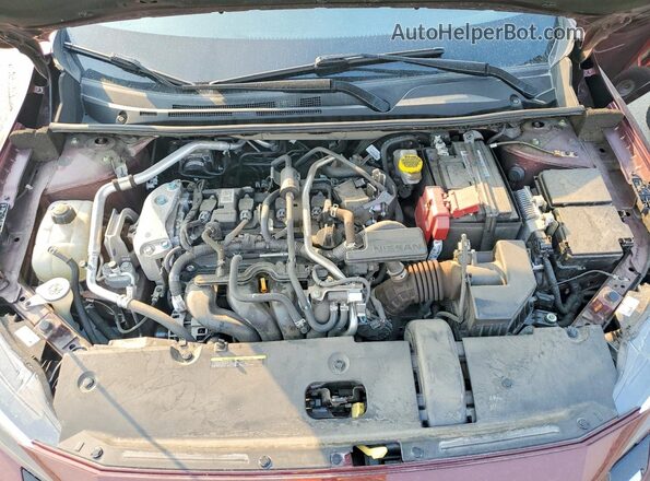 3N1AB8CV9RY289907 2024 NISSAN SENTRA Бордовый Вид задней части салона