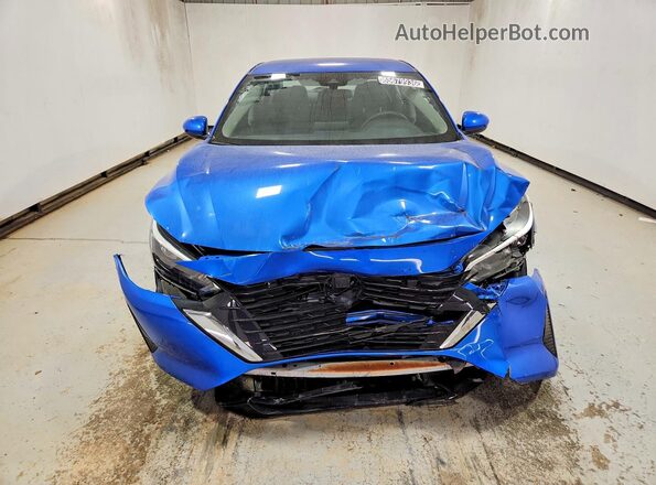 3N1AB8CV9RY321819 2024 NISSAN SENTRA Blue Вид спереду