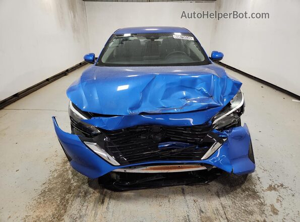 3N1AB8CV9RY321819 2024 NISSAN SENTRA Blue Вид наклейки з VIN-кодом