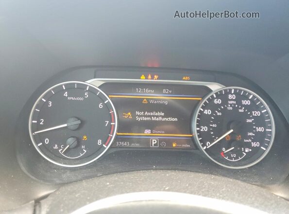 3N1AB8CV9RY333016 2024 NISSAN SENTRA Gray Вид щитка приладів