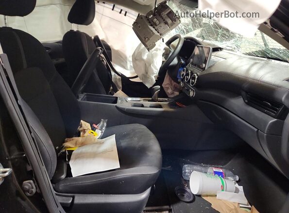 3N1AB8CV9RY346655 2024 NISSAN SENTRA Black Widok wnętrza z przodu