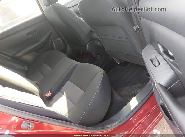 3N1AB8CV9RY378926 2024 NISSAN SENTRA Red VIN კოდის სტიკერის ხედი