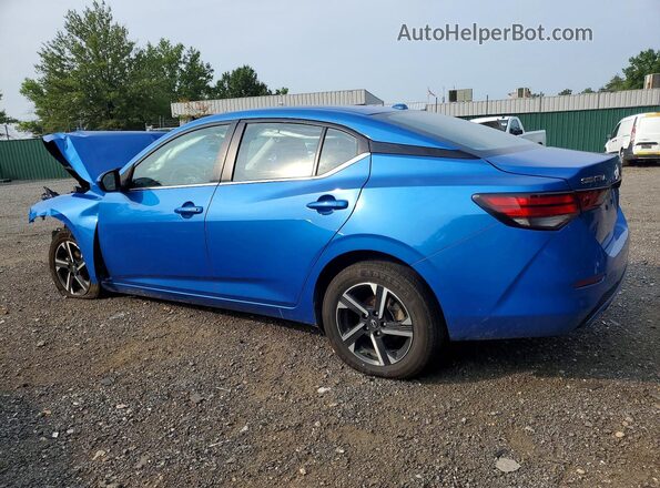 3N1AB8CV9SY210645 2025 NISSAN SENTRA Синий Задняя левая четверть