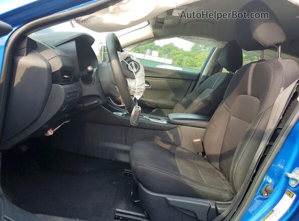 3N1AB8CV9SY210645 2025 NISSAN SENTRA Синий Вид салона спереди