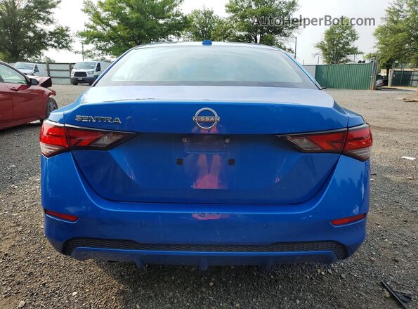 3N1AB8CV9SY210645 2025 NISSAN SENTRA Синий Вид сзади