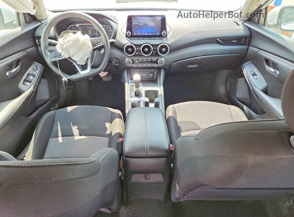 3N1AB8CV9SY230247 2025 NISSAN SENTRA White Widok deski rozdzielczej