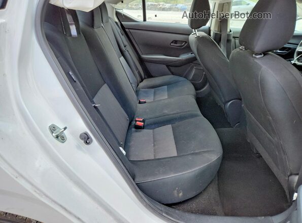 3N1AB8CV9SY230247 2025 NISSAN SENTRA White Widok tylnych siedzeń