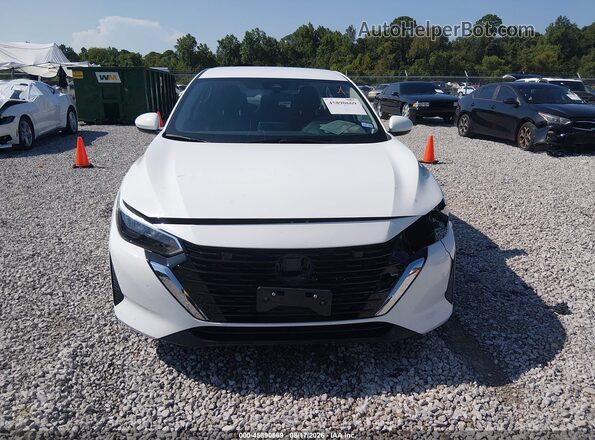 3N1AB8CV9SY248571 2025 NISSAN SENTRA White Սարքավորումների վահանակի տեսք