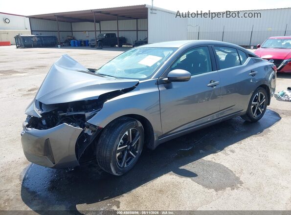3N1AB8CV9SY250420 2025 NISSAN SENTRA Серый Передняя левая четверть