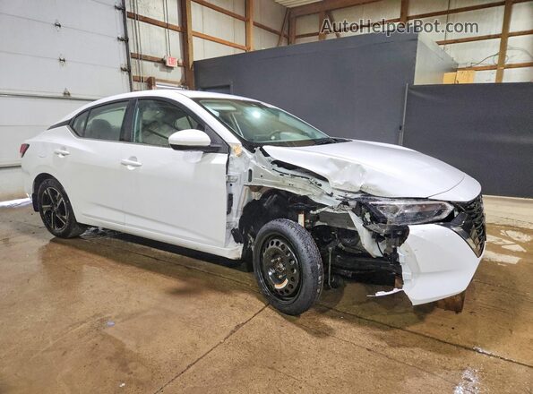 3N1AB8CV9SY259568 2025 NISSAN SENTRA White Delantero derecho