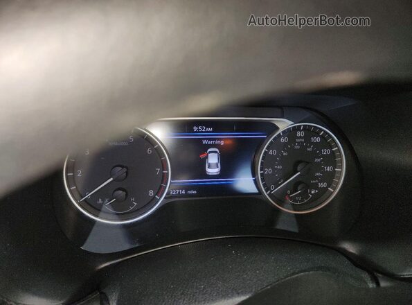 3N1AB8CV9SY259568 2025 NISSAN SENTRA White Vista del cuadro de instrumentos