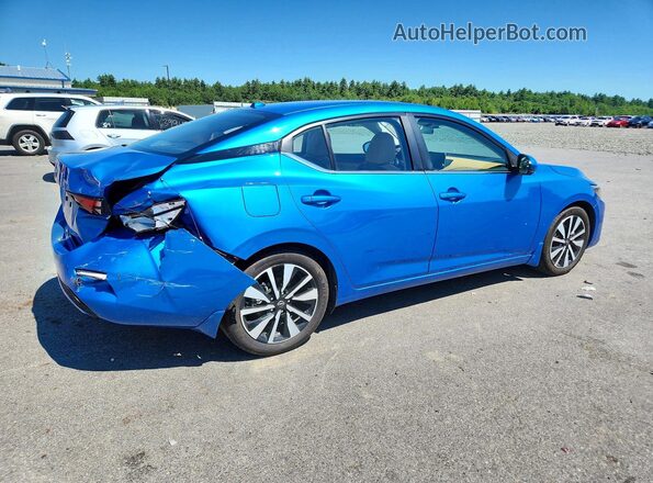 3N1AB8CV9SY262566 2025 NISSAN SENTRA Blue Rear right