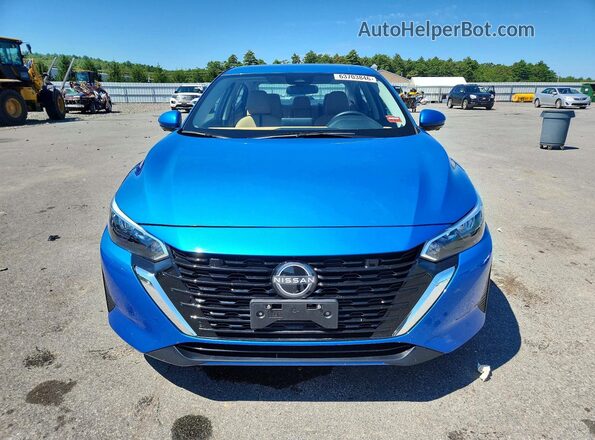 3N1AB8CV9SY262566 2025 NISSAN SENTRA Blue Front view