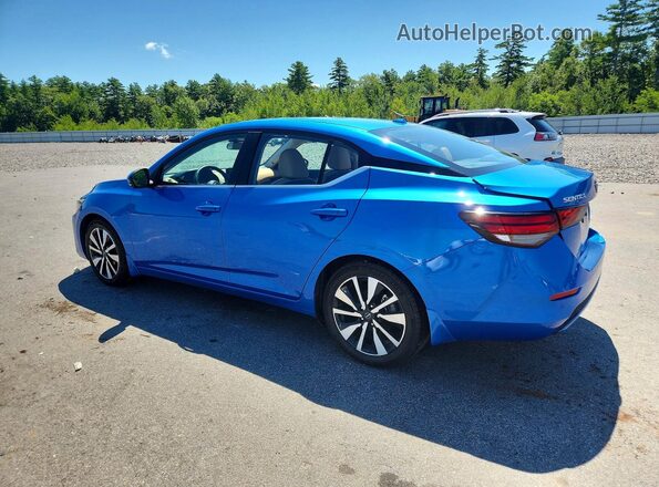 3N1AB8CV9SY262566 2025 NISSAN SENTRA Blue Rear left