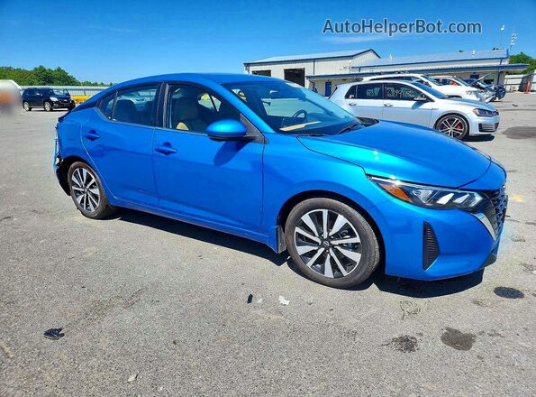 3N1AB8CV9SY262566 2025 NISSAN SENTRA Blue Front right