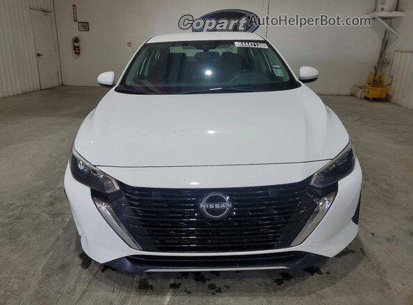 3N1AB8CV9SY276564 2025 NISSAN SENTRA White Front view