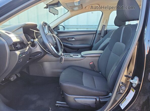 3N1AB8CV9SY282462 2025 NISSAN SENTRA Black Սալոնի դիմացի տեսք