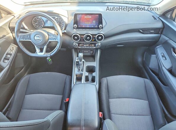 3N1AB8CV9SY282462 2025 NISSAN SENTRA Black Առջևի վահանակի տեսք