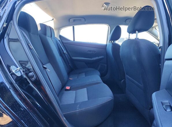 3N1AB8CV9SY282462 2025 NISSAN SENTRA Black Հետևի նստատեղերի տեսք