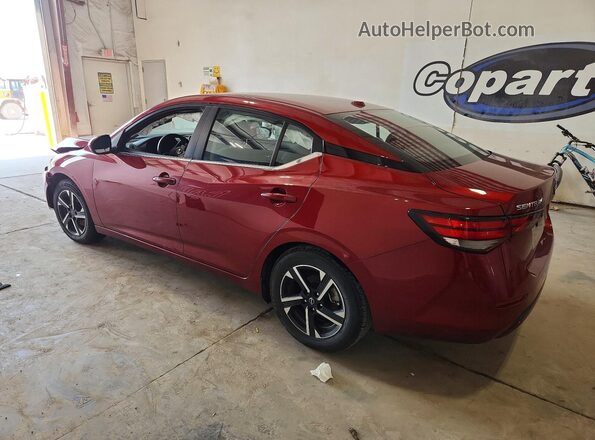 3N1AB8CV9SY285734 2025 NISSAN SENTRA Red Tył lewy
