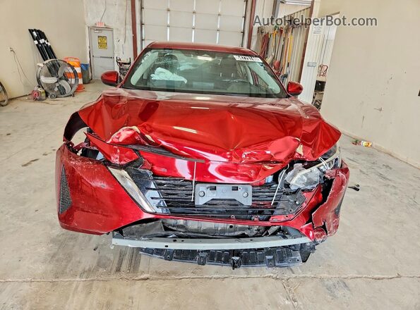 3N1AB8CV9SY285734 2025 NISSAN SENTRA Red Widok z przodu