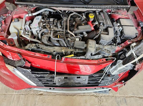 3N1AB8CV9SY285734 2025 NISSAN SENTRA Red Widok wnętrza z tyłu