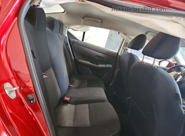3N1AB8CV9SY285734 2025 NISSAN SENTRA Red Widok tylnych siedzeń
