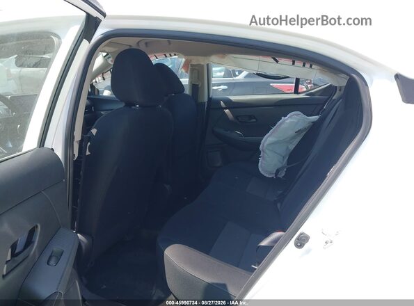 3N1AB8CV9SY296913 2025 NISSAN SENTRA White Widok naklejki z numerem VIN
