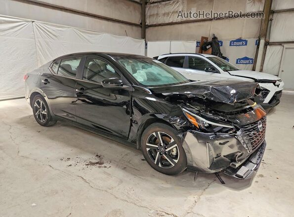3N1AB8CV9SY306968 2025 NISSAN SENTRA Black Передня права чверть