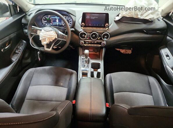 3N1AB8CV9SY306968 2025 NISSAN SENTRA Black Вид панелі приладів