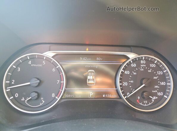 3N1AB8CV9SY311846 2025 NISSAN SENTRA Gray Vista del cuadro de instrumentos