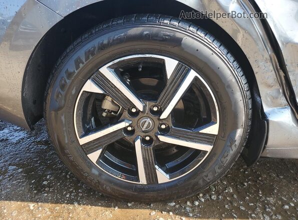 3N1AB8CV9SY311846 2025 NISSAN SENTRA Gray Vista de la etiqueta del VIN