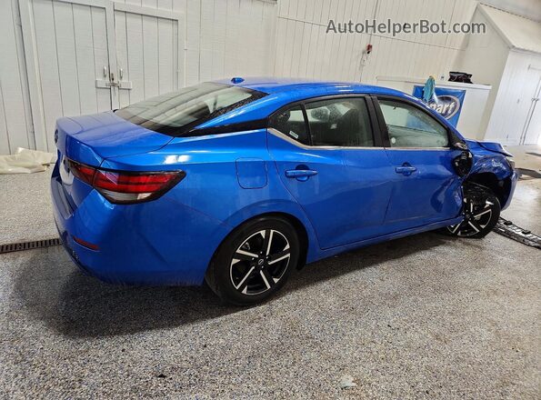 3N1AB8CV9SY319915 2025 NISSAN SENTRA Blue Задня права чверть