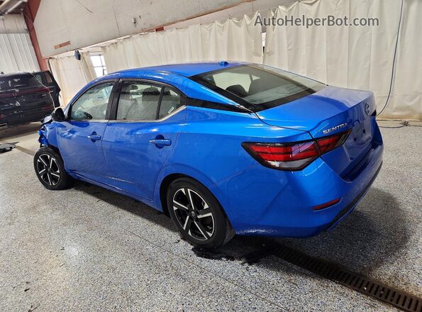 3N1AB8CV9SY319915 2025 NISSAN SENTRA Blue Задня ліва чверть