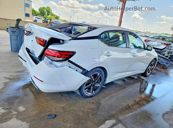 3N1AB8CV9SY324581 2025 NISSAN SENTRA White Задня права чверть