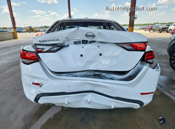3N1AB8CV9SY324581 2025 NISSAN SENTRA White Вид ззаду