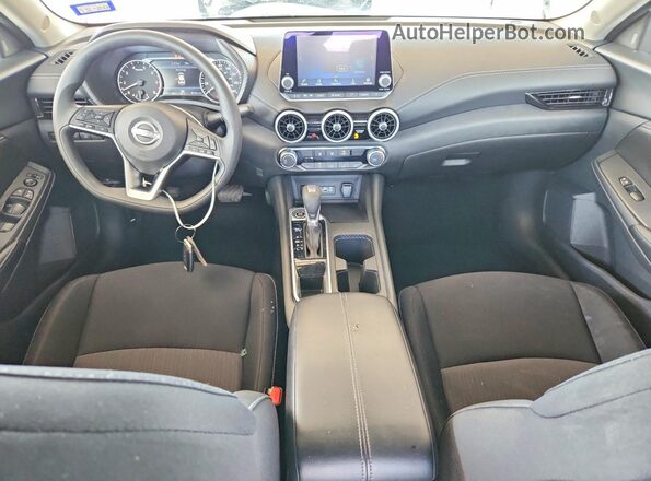 3N1AB8CV9SY324581 2025 NISSAN SENTRA White Вид панелі приладів