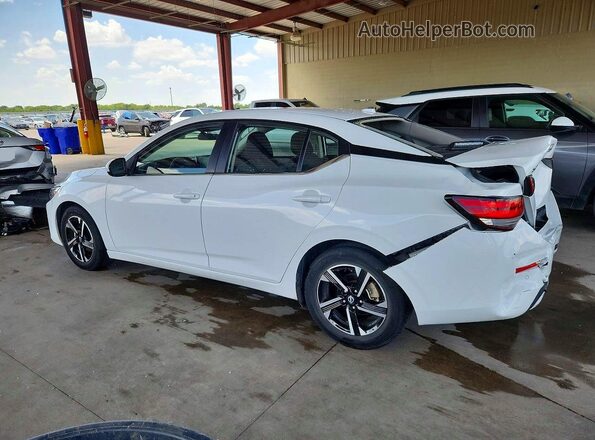 3N1AB8CV9SY324581 2025 NISSAN SENTRA White Задня ліва чверть