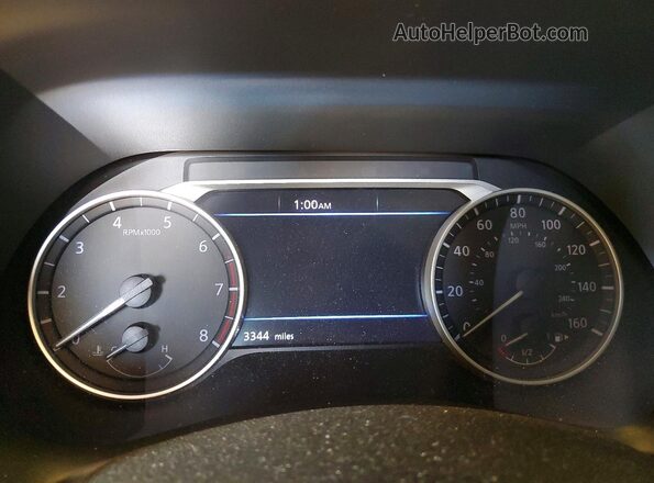 3N1AB8CV9SY336956 2025 NISSAN SENTRA Burgundy Instrument cluster view