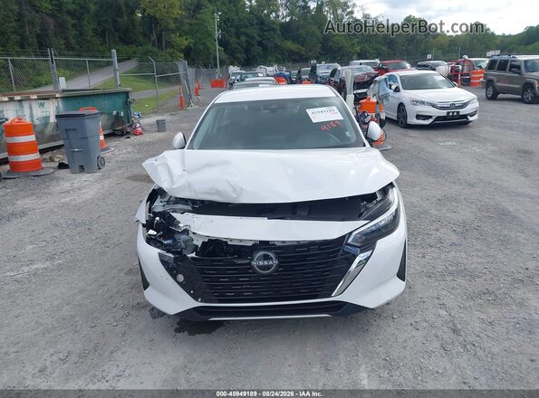 3N1AB8CV9SY389723 2025 NISSAN SENTRA Белый Вид щитка приборов