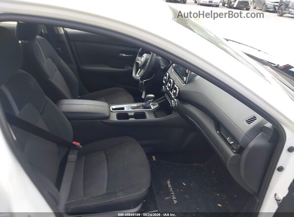 3N1AB8CV9SY389723 2025 NISSAN SENTRA Белый Вид салона спереди