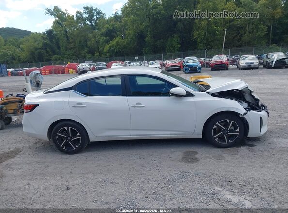 3N1AB8CV9SY389723 2025 NISSAN SENTRA Белый Вид задней части салона