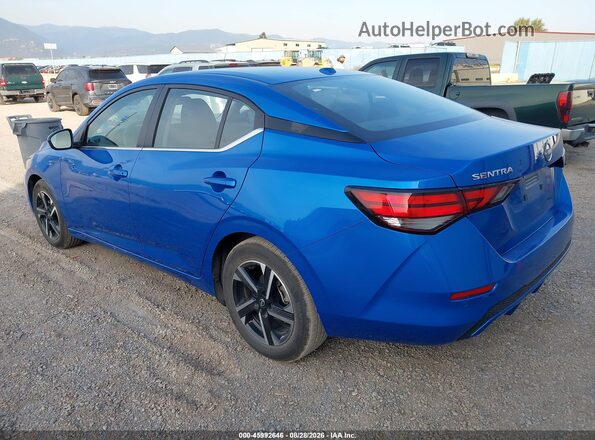 3N1AB8CV9SY391648 2025 NISSAN SENTRA Blue უკანა მარცხენა