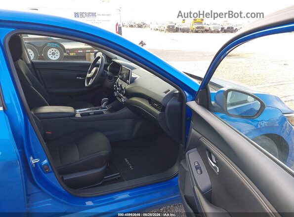 3N1AB8CV9SY391648 2025 NISSAN SENTRA Blue წინა სალონის ხედი