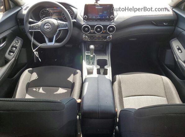 3N1AB8CV9SY397479 2025 NISSAN SENTRA Black Առջևի վահանակի տեսք