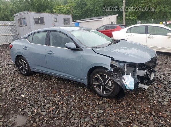 3N1AB8CV9SY409310 2025 NISSAN SENTRA Blue Delantero derecho