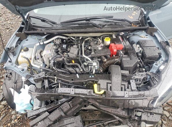 3N1AB8CV9SY409310 2025 NISSAN SENTRA Blue Vista interior trasera