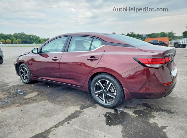 3N1AB8CV9SY413423 2025 NISSAN SENTRA Maroon Tył lewy