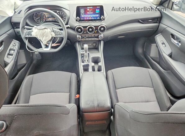 3N1AB8CV9SY413423 2025 NISSAN SENTRA Maroon Widok deski rozdzielczej